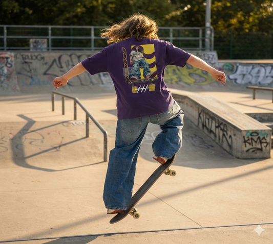 Skaters Unisex Oversized Classic T-Shirt