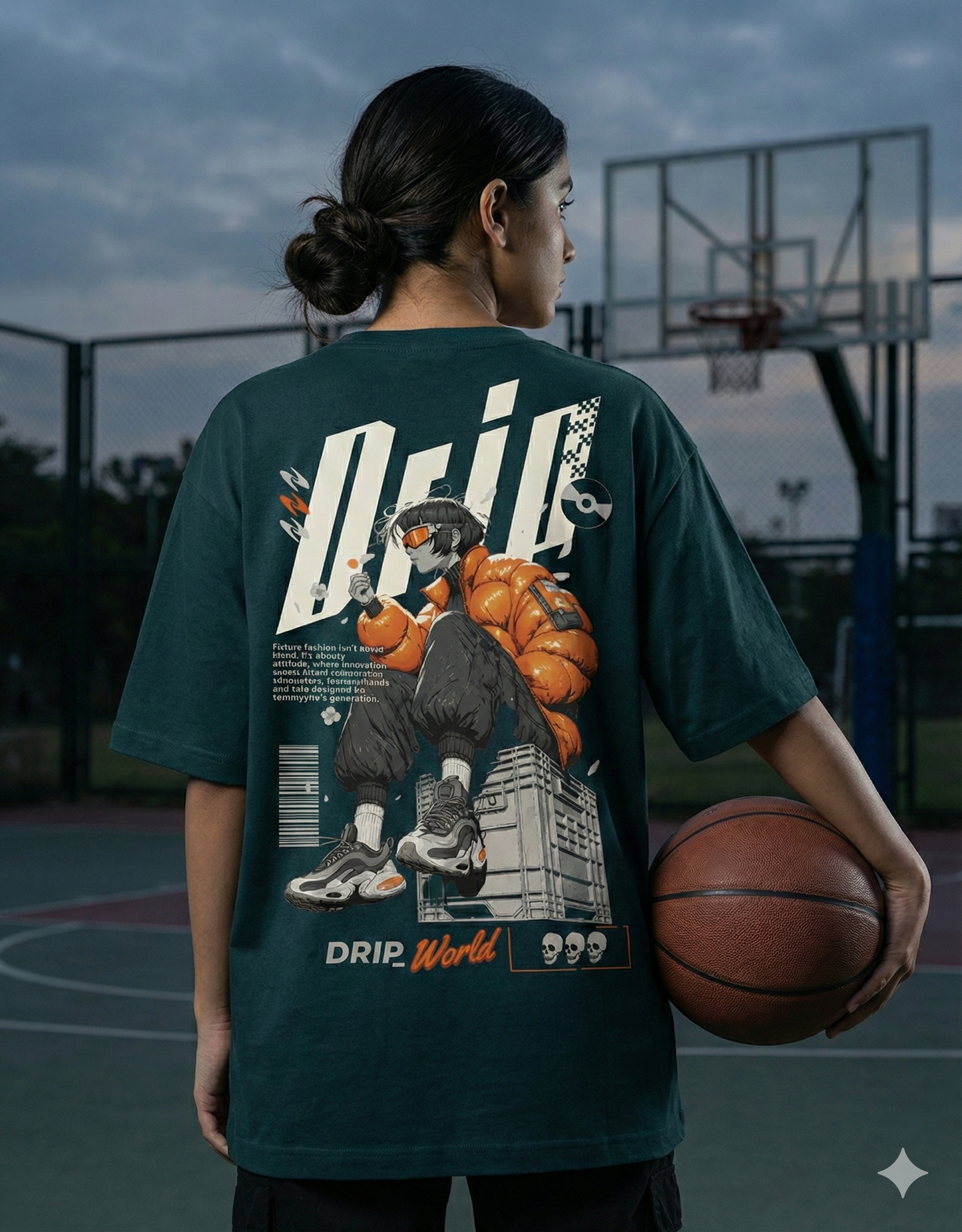 Drip Unisex Oversized Classic T-Shirt